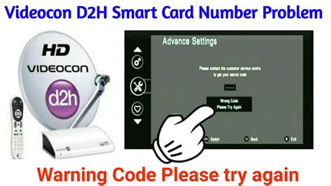 videocon d2h smart card error problem|d2h antenna troubleshooting.